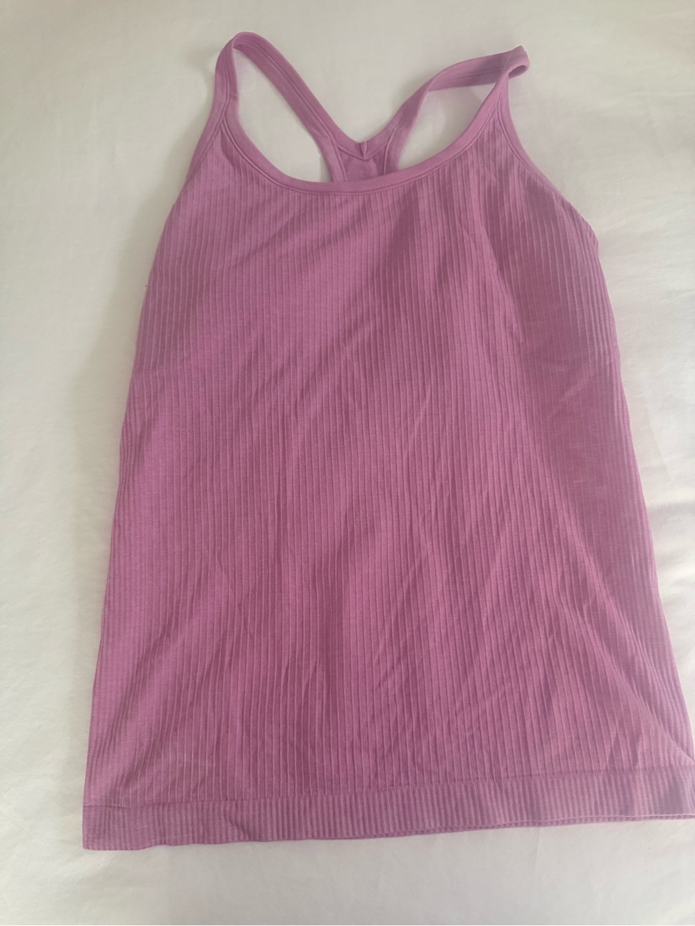 lululemon athletica Ribbed Racerback Tank - Lavender Pink